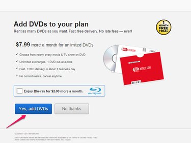 Add DVDs to Your Account