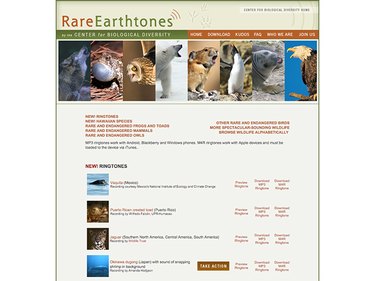 Center for Biological Diversity free ringtones