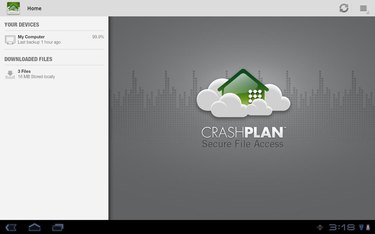 CrashPlan screenshot