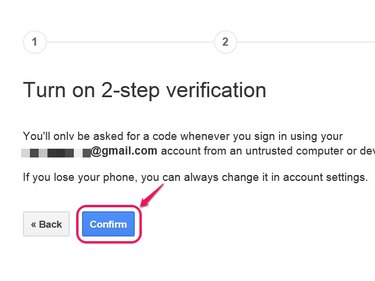 Your Google Two-Step Verification Account page has the option to change your mobile number.